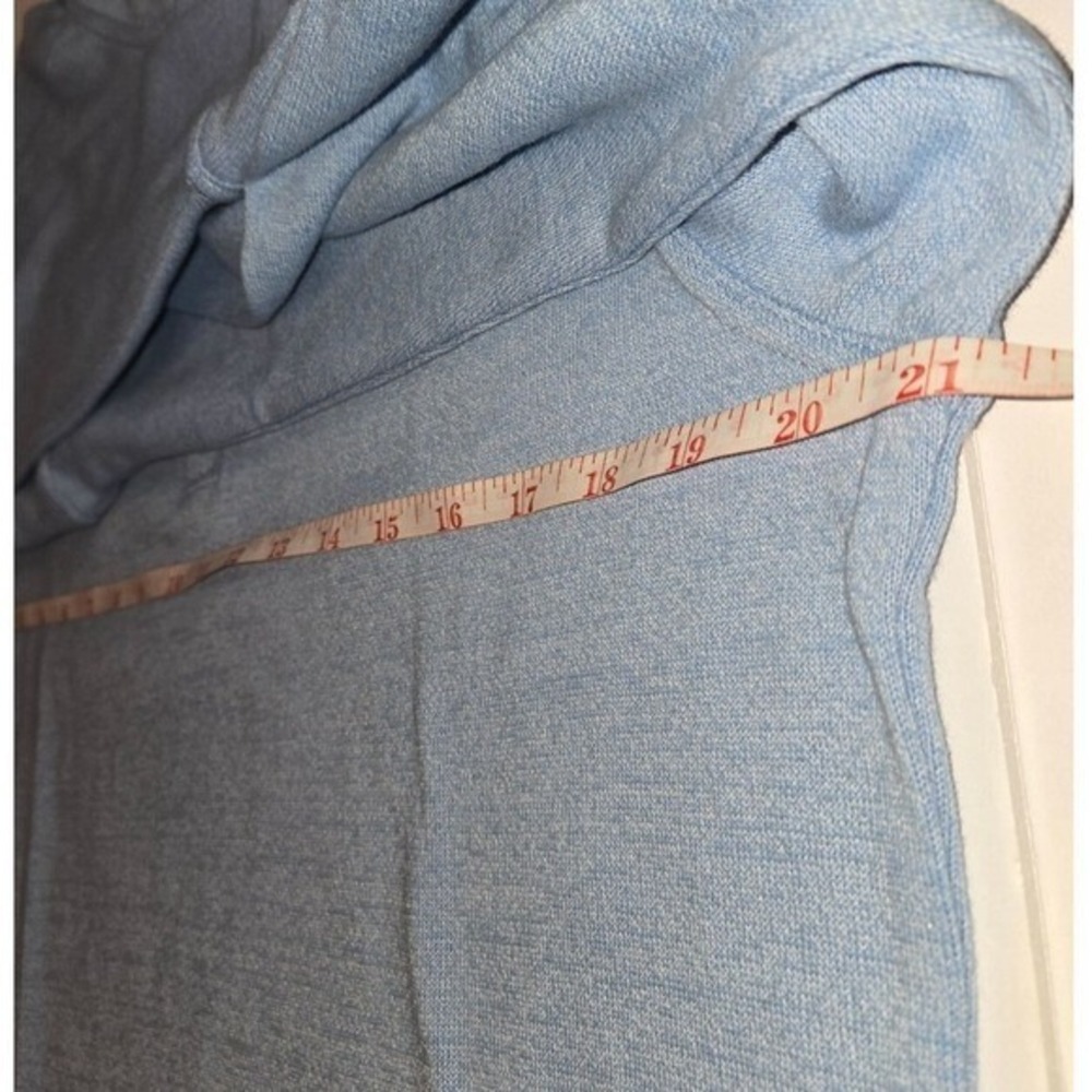 Walter Hagen Mens Lightweight 1/4 Zip Pullover Sweater Blue Size Small - Picture 7 of 9